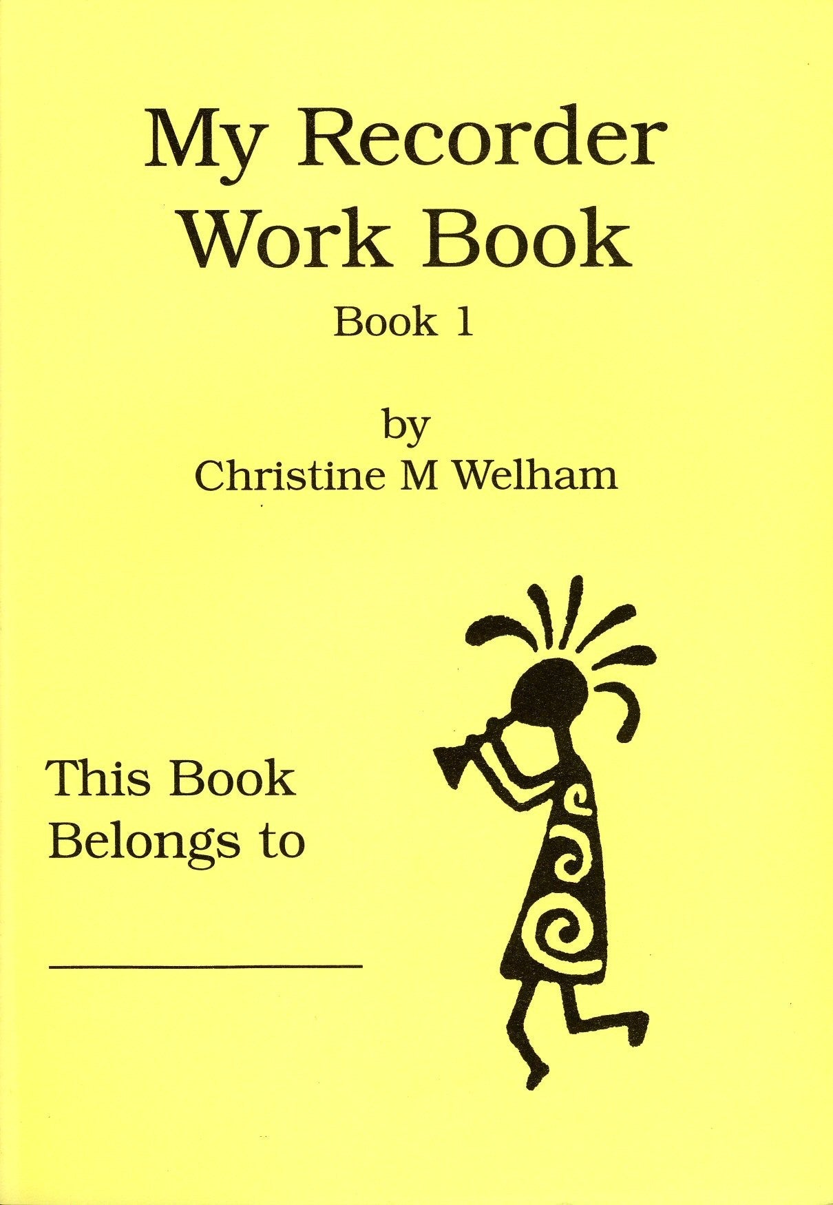 My Recorder Work Book