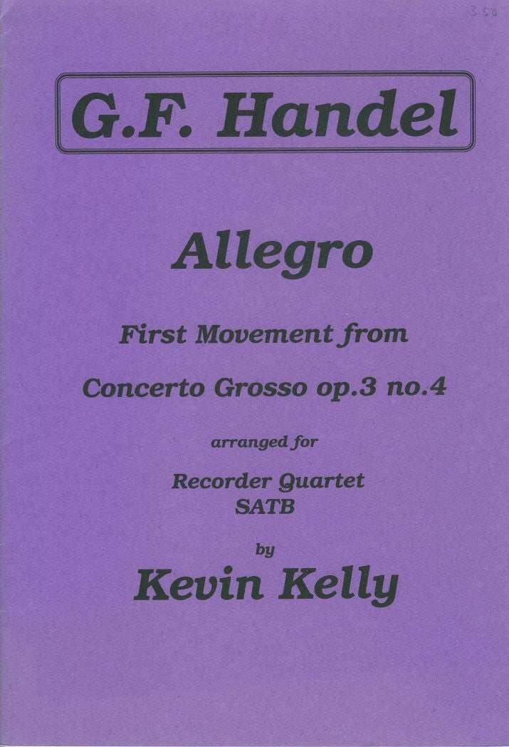 First Movement - Concerto Grosso op3 no4