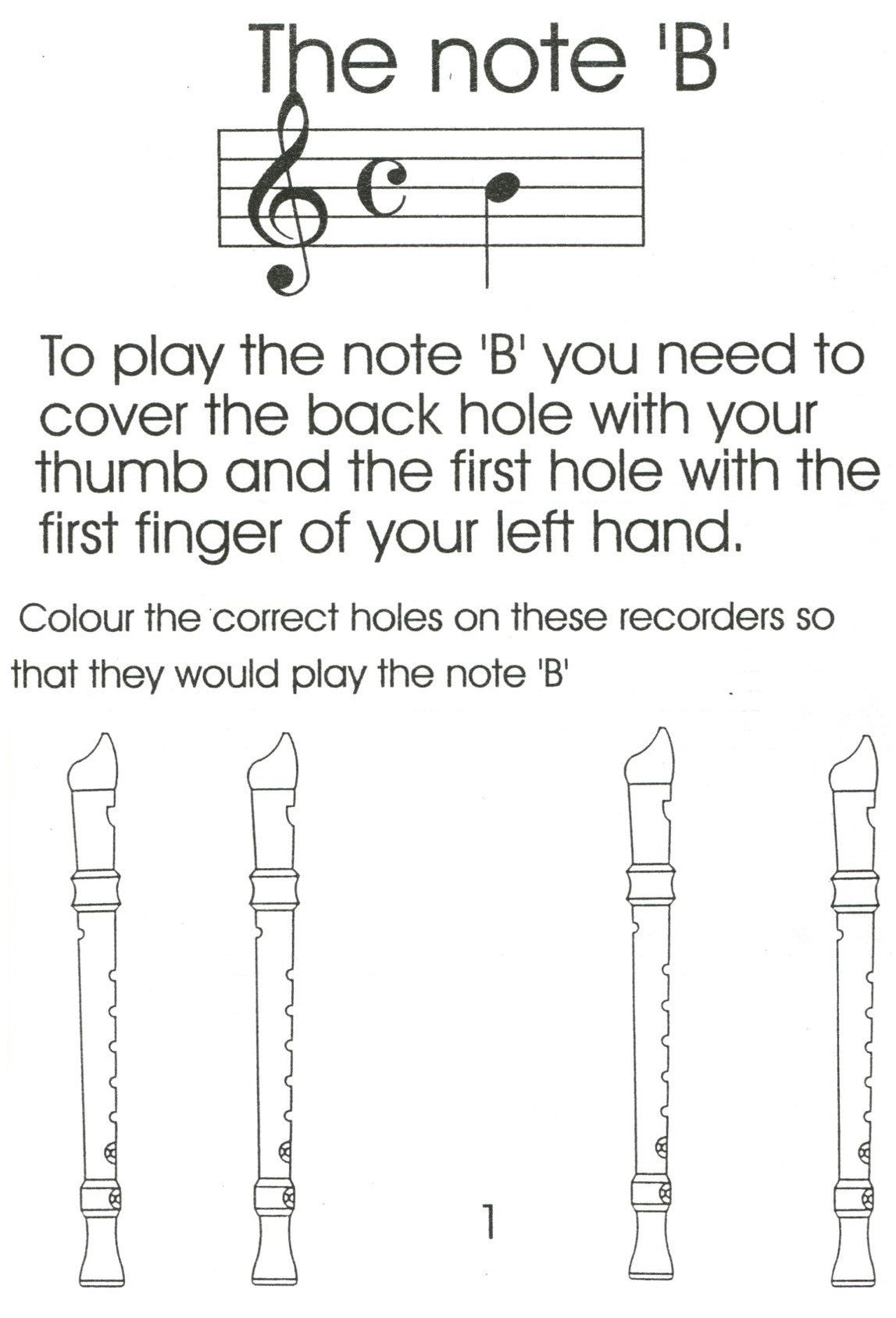 My Recorder Work Book