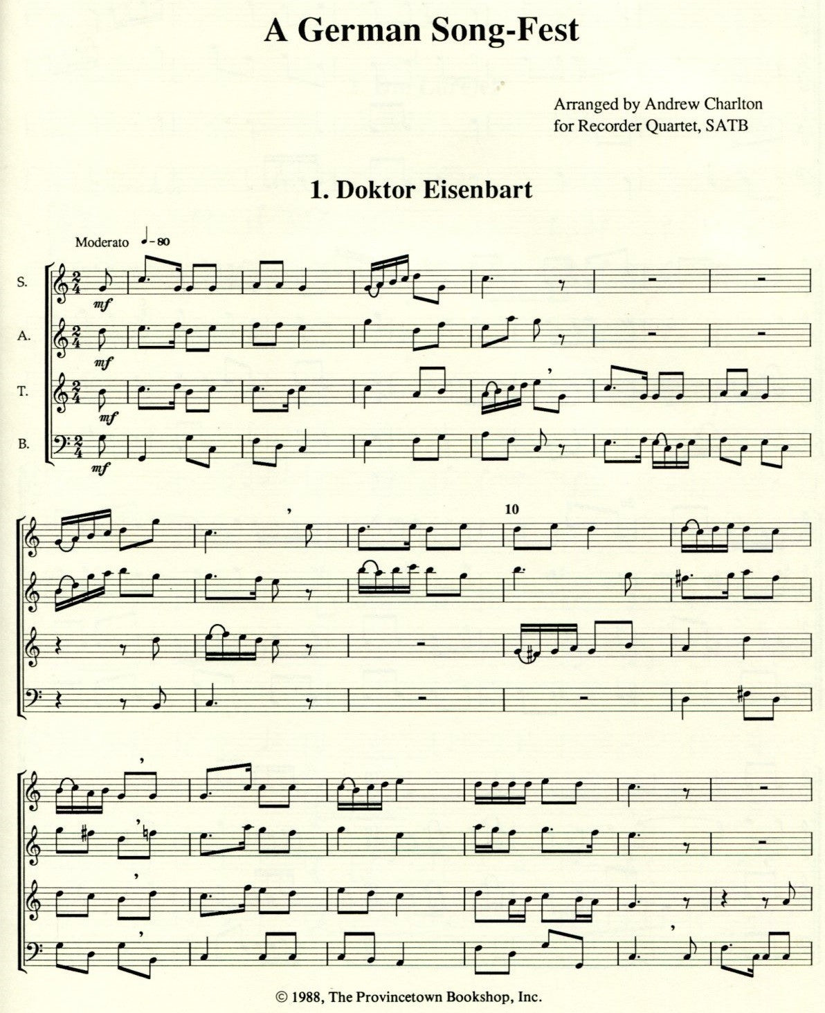 A German Song-Fest