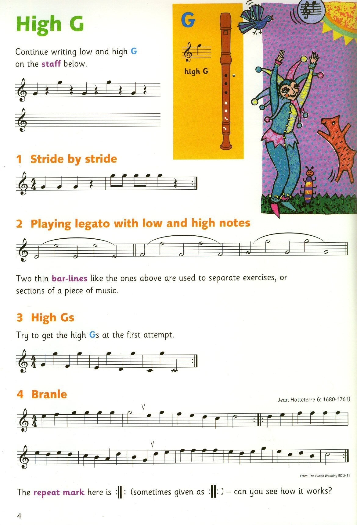 Fun and Games with the Recorder Vol 3 Tutor