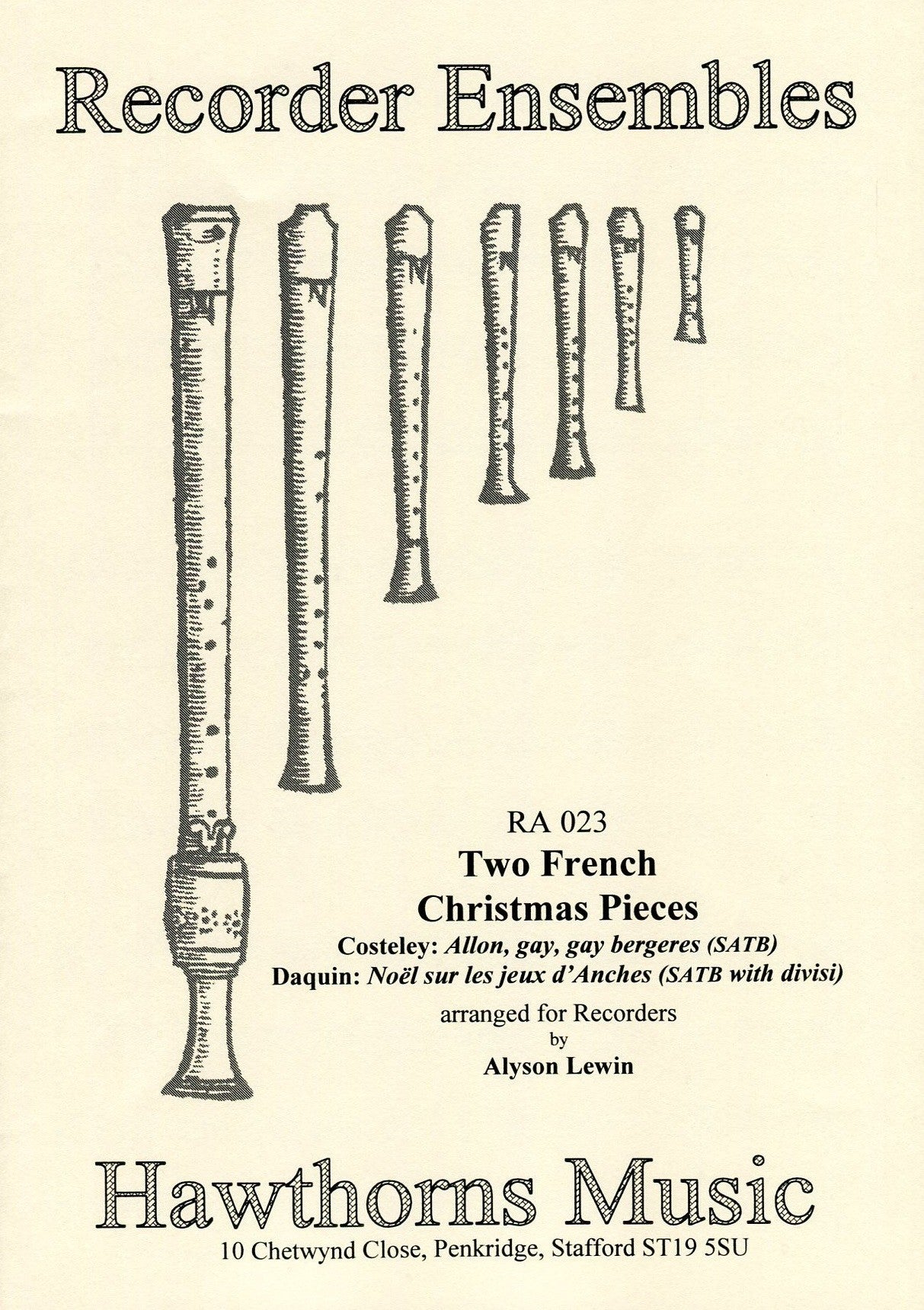 Two French Christmas Pieces