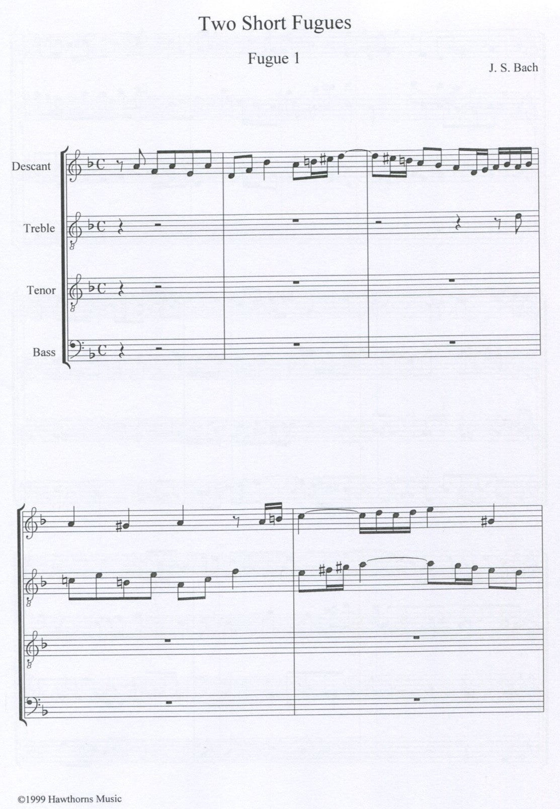 Two Short Fugues