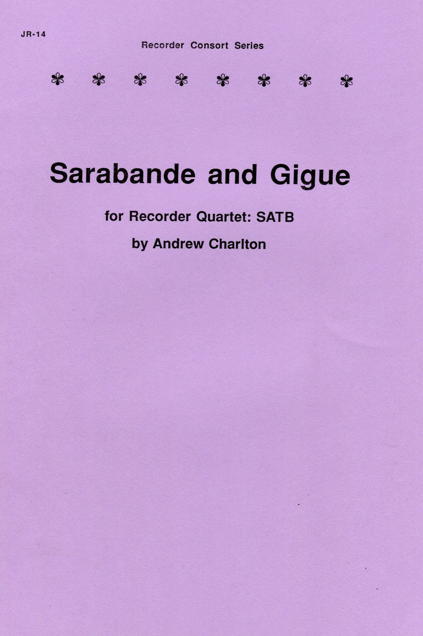 Sarabande and Gigue