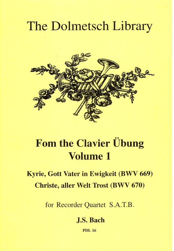 From the Clavier Übung vol1
