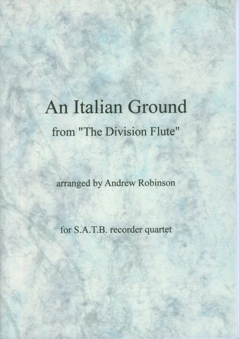 An Italian Ground from "The Division Flute"
