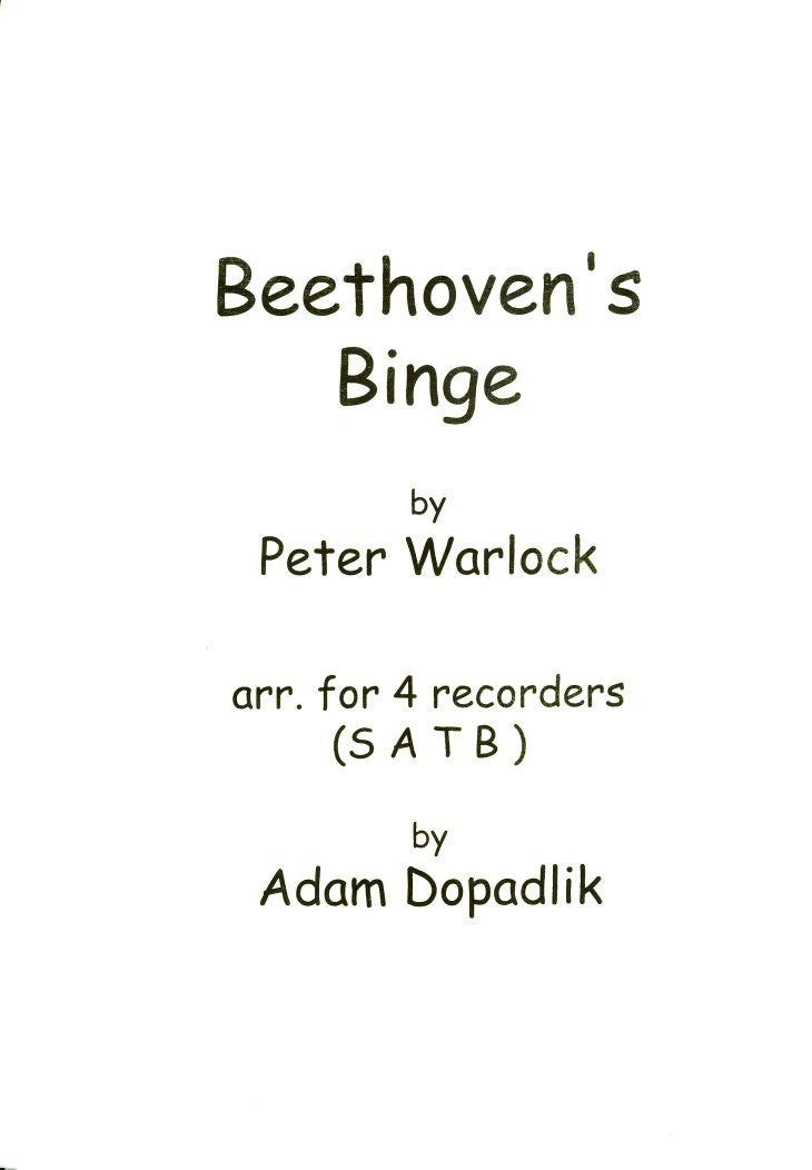 Beethoven's Binge