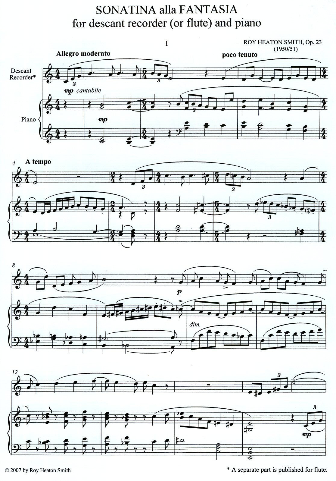 Sonatina alla Fantasia