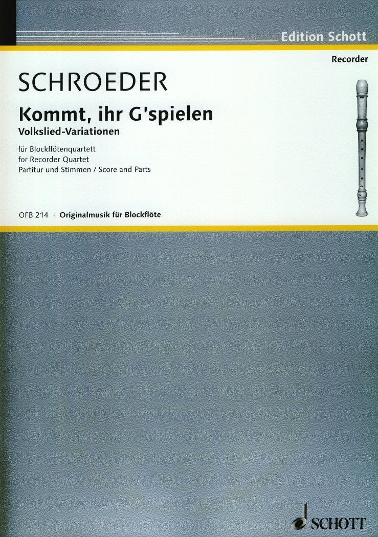 Kommt, ihr G'spielen  Volkslied-Variationen