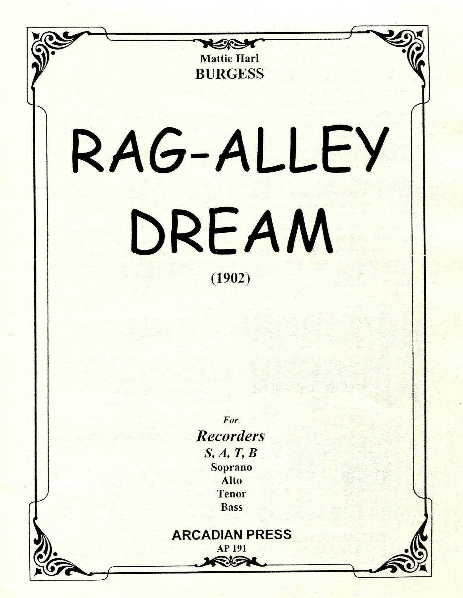 Rag-Alley Dream
