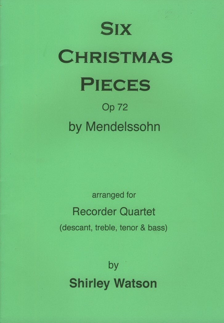 Six Christmas Pieces Op 72