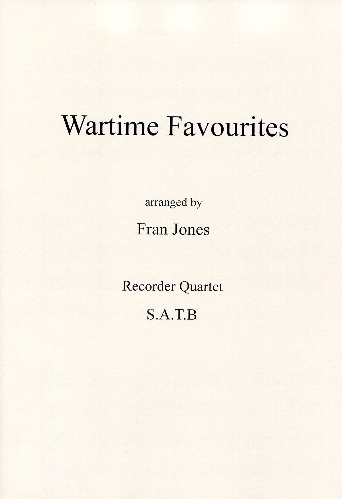 Wartime Favourites