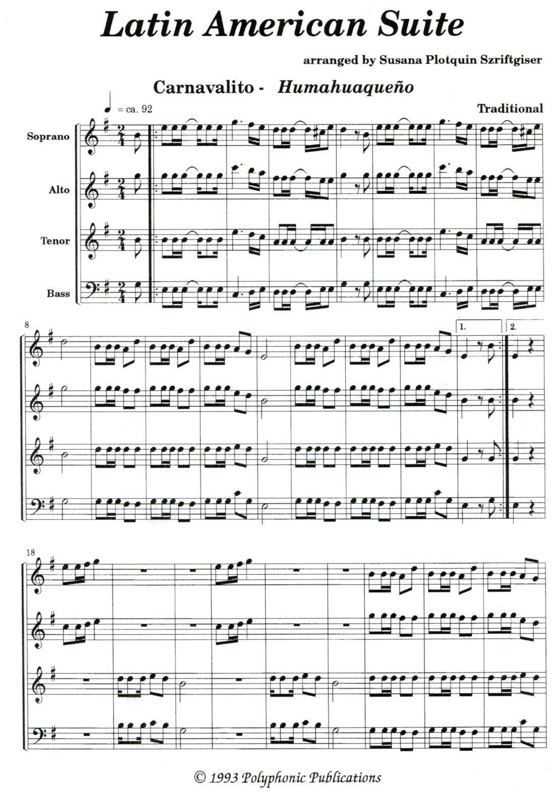 Latin American Suite