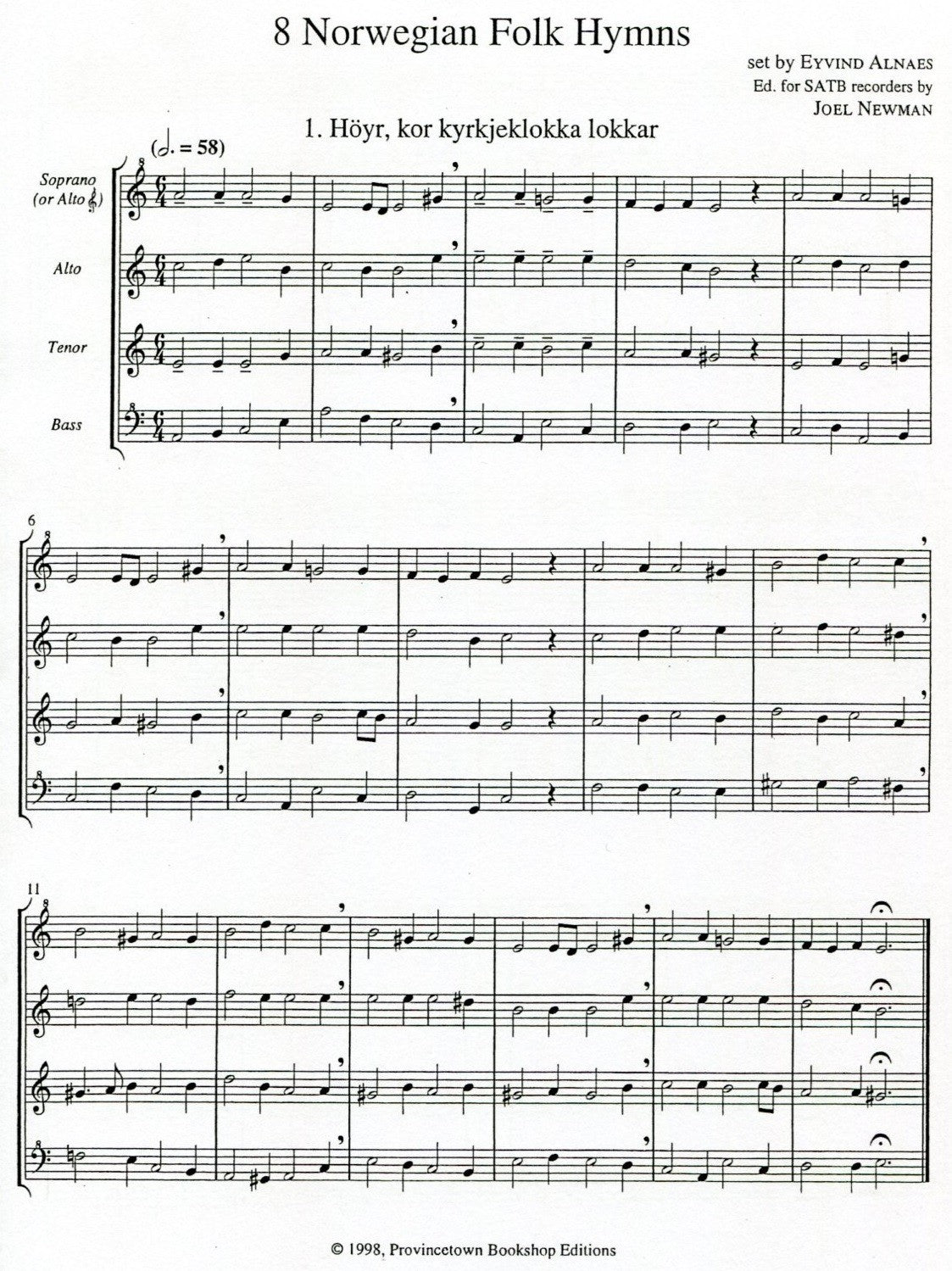 Norwegian Folk Hymns