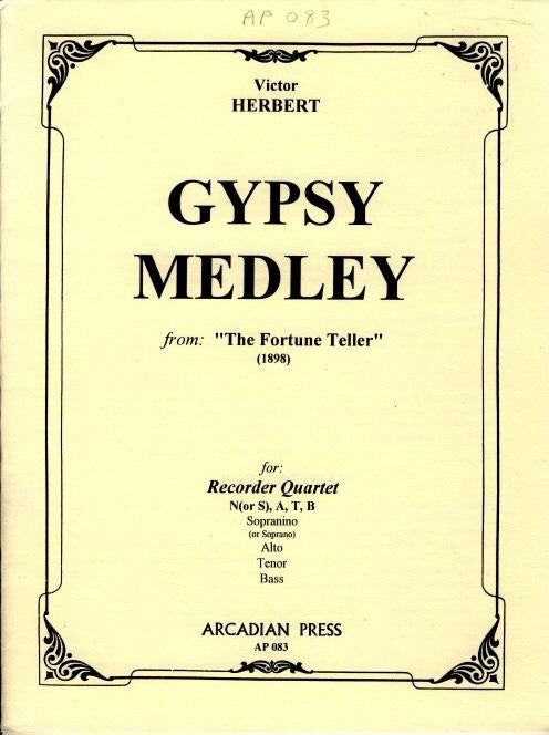 Gypsy Medley from The Fortune Teller, 1898