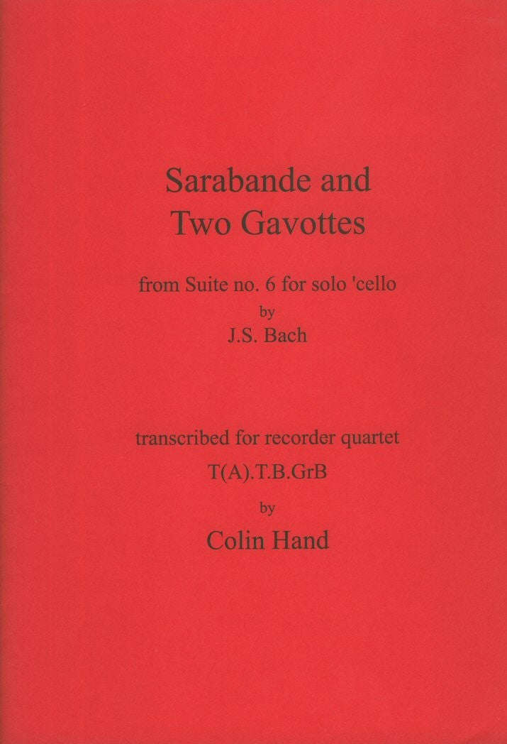 Saraband and 2 Gavottes