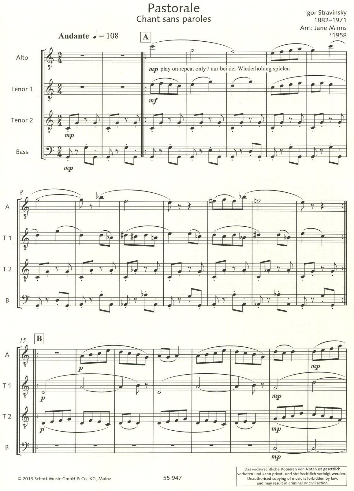 Pastorale - Song without Words