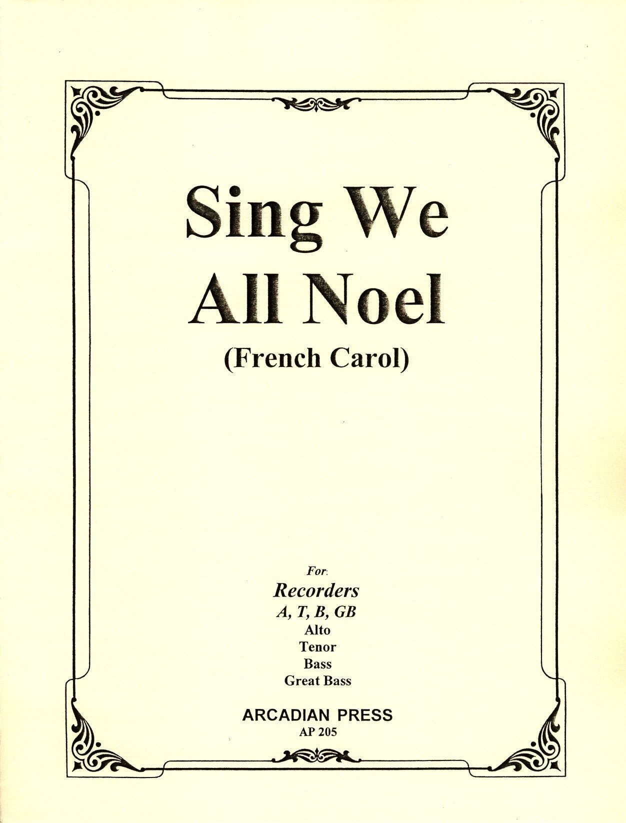 Sing We All Noel