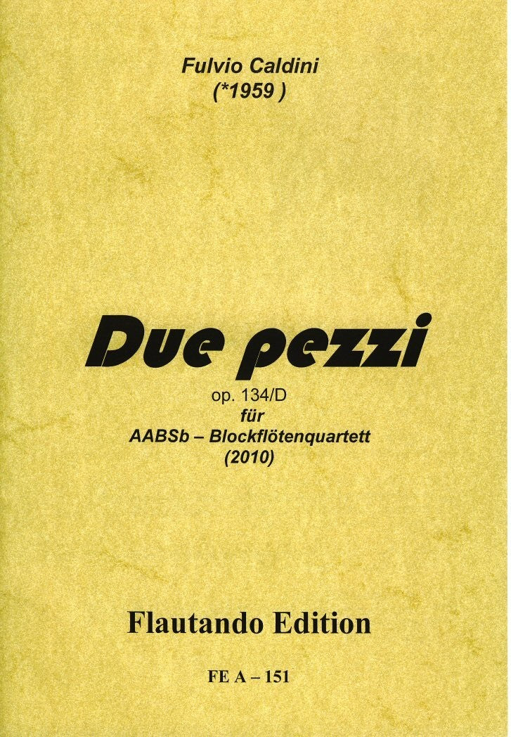 Due pezzi Op 134/D
