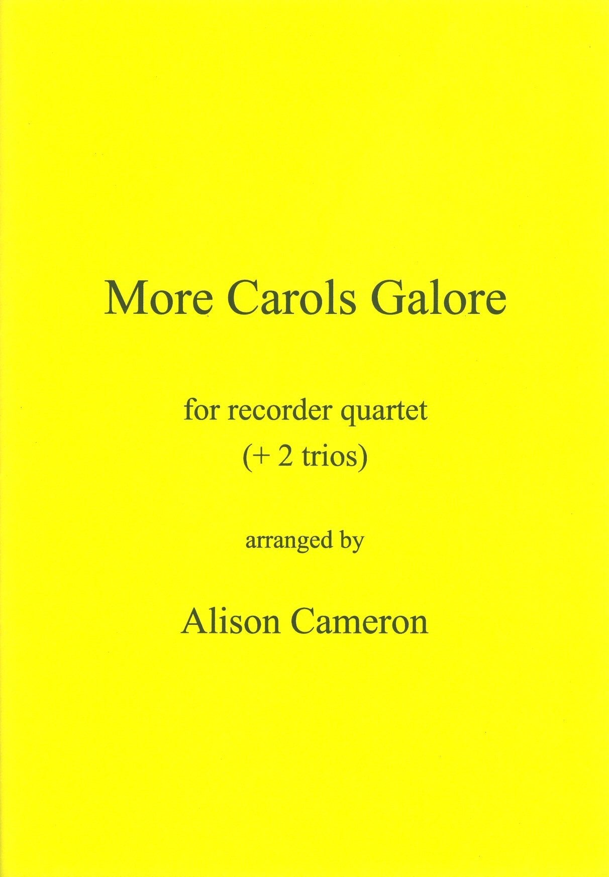 More Carols Galore