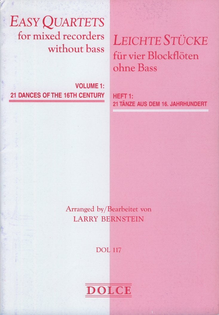 Easy Quartets without Bass Vol 1