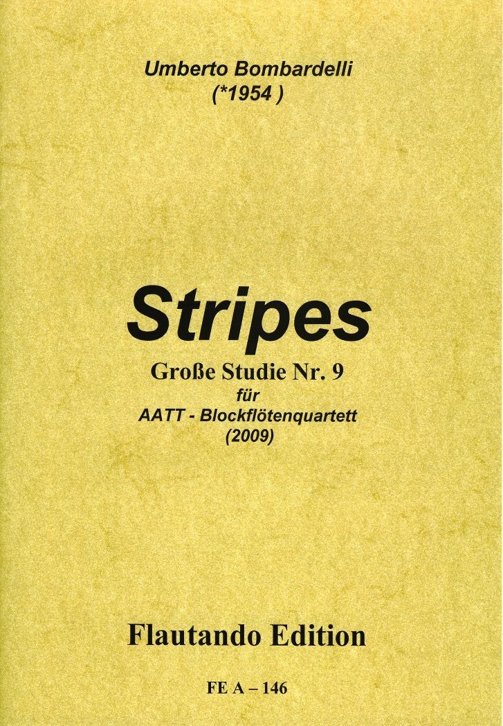 Stripes, Grosse Studie No 9
