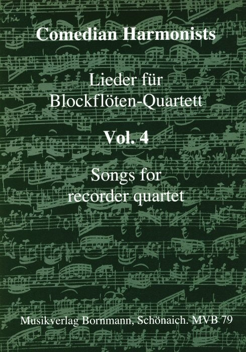 Comedian Harmonists - Songs Vol 4