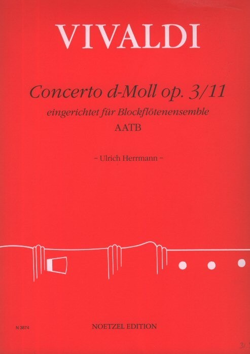 Concerto in d minor Op 3 no 11