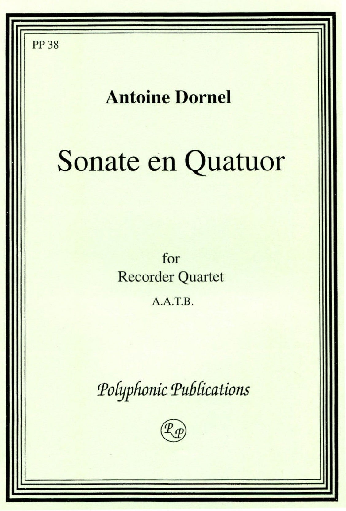 Sonate en Quatuor