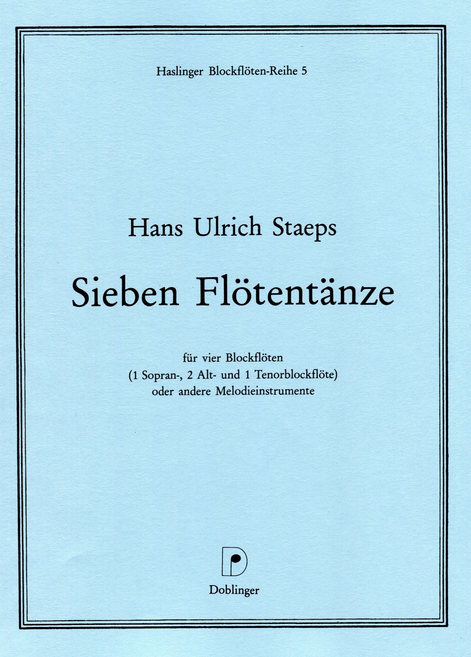 Sieben Flöetentänze