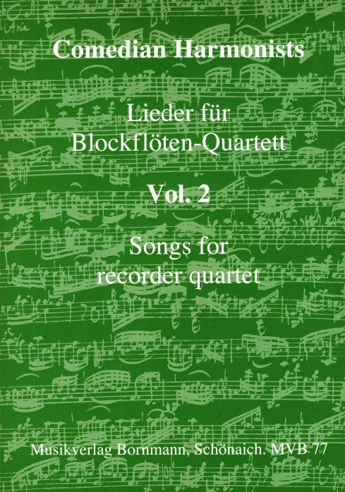 Comedian Harmonists - Songs Vol 2