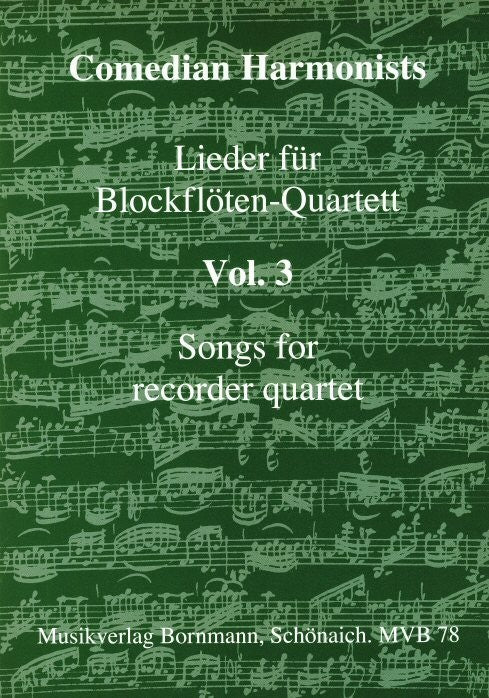 Comedian Harmonists - Songs Vol 3