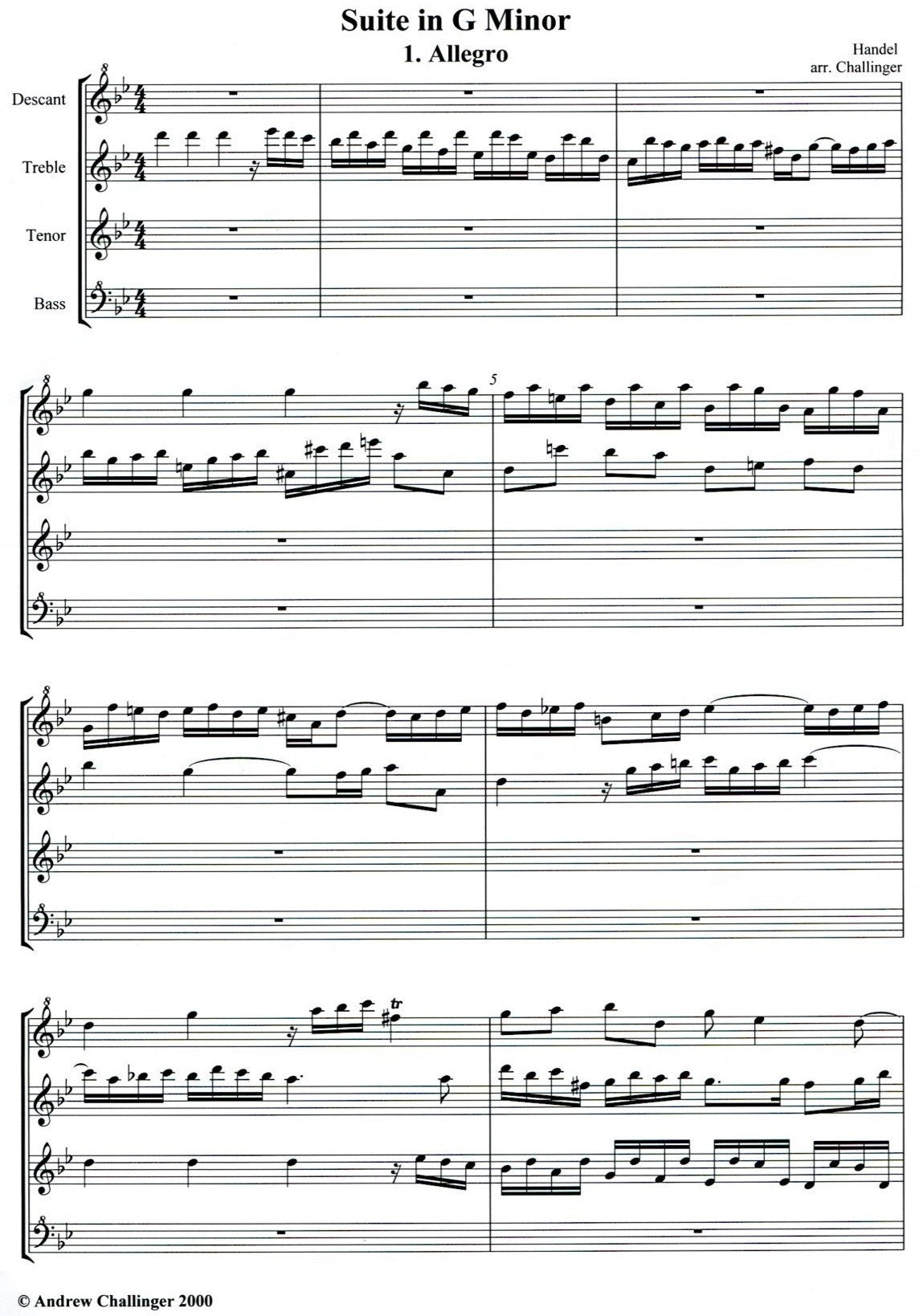 Suite in G Minor