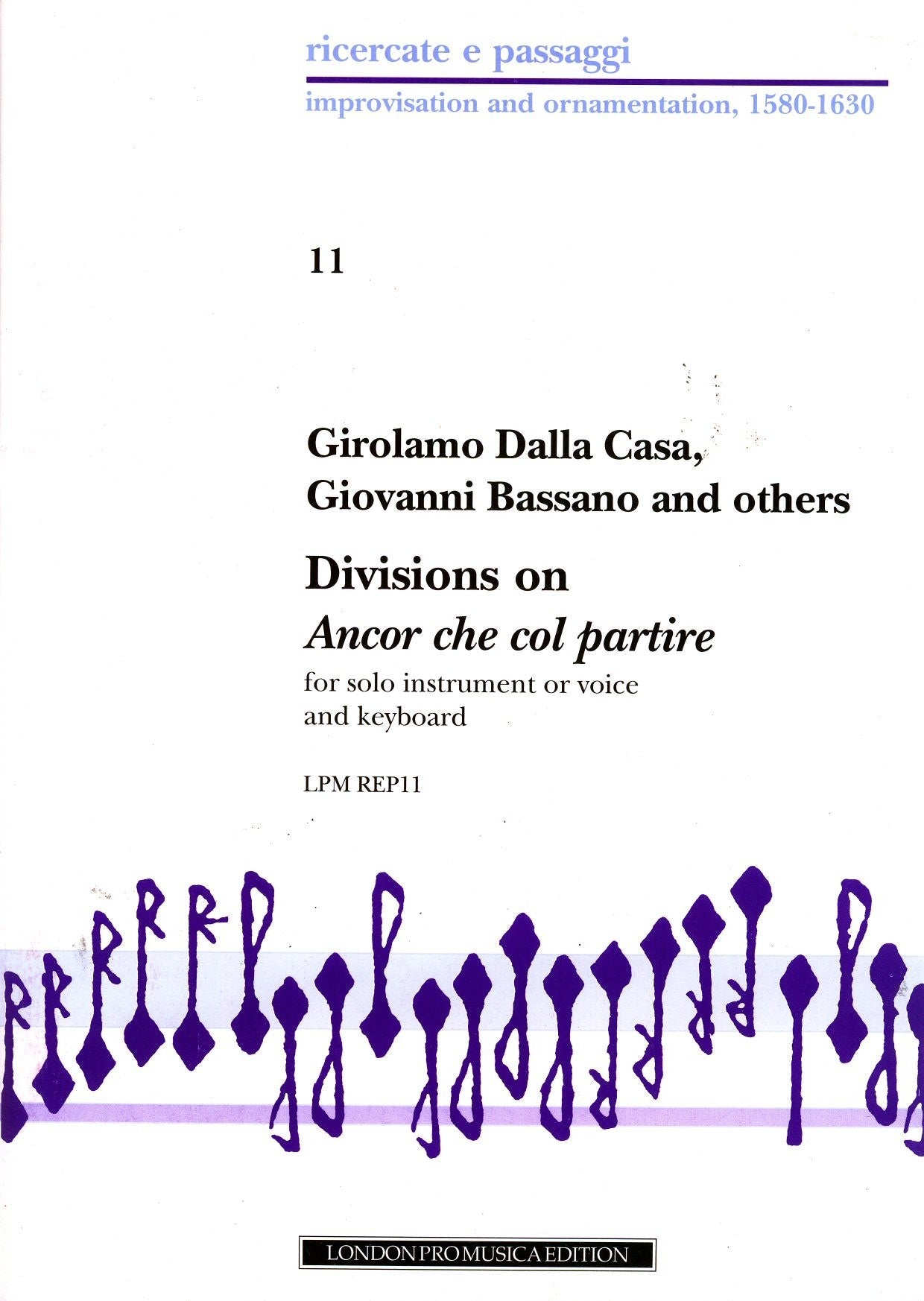 Divisions on Ancor che col partire
