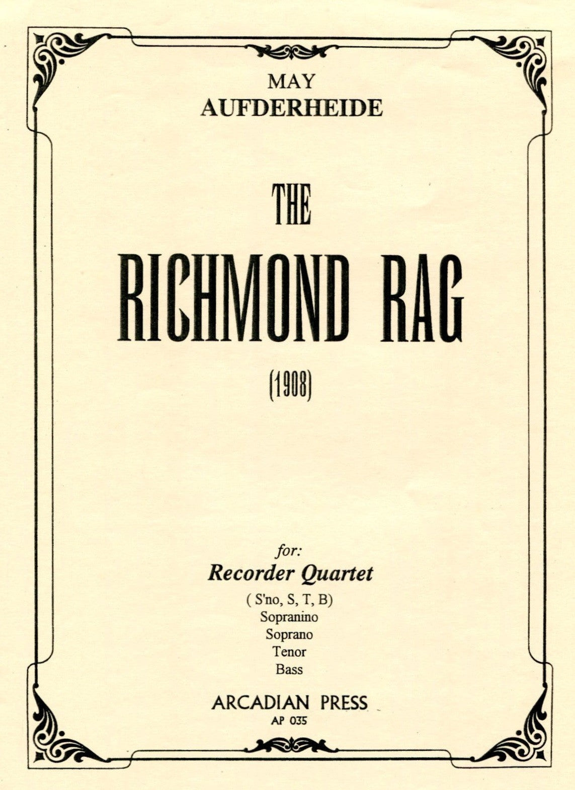 The Richmond Rag (1908)