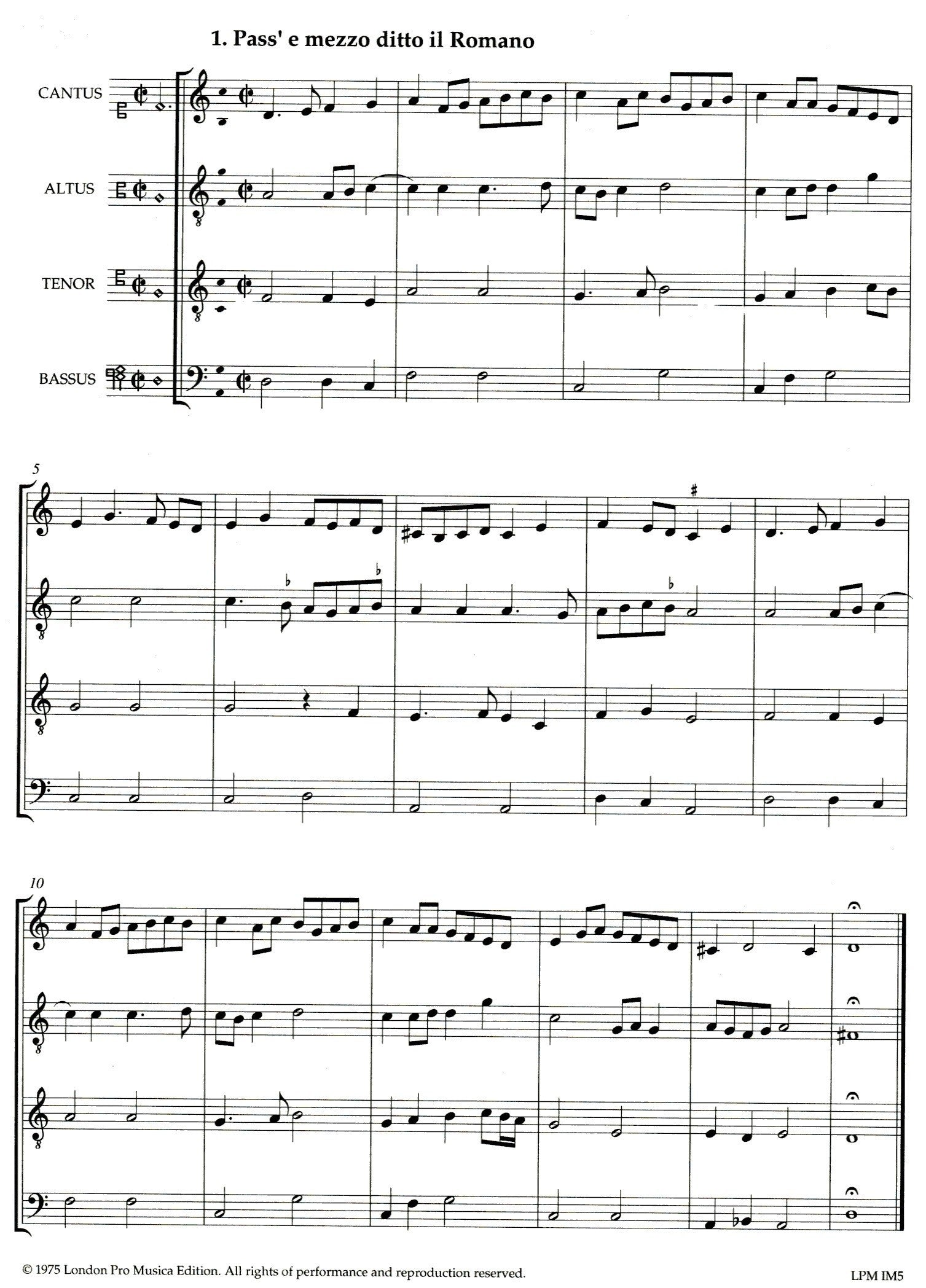 Opera Nova di Balli (1553)