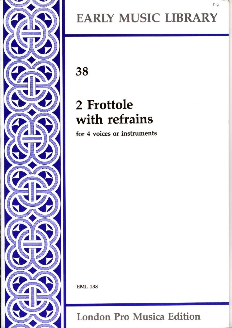 2 Frottole with Refrains