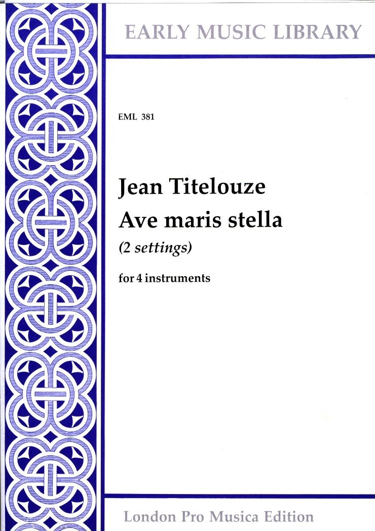 Ave Maris stella (2 settings)