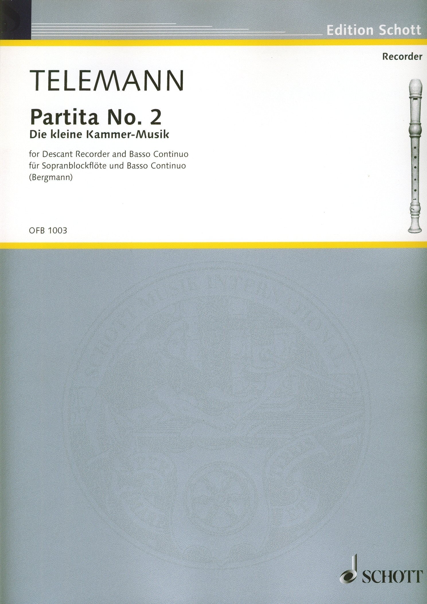 Partita No 2 in G Major