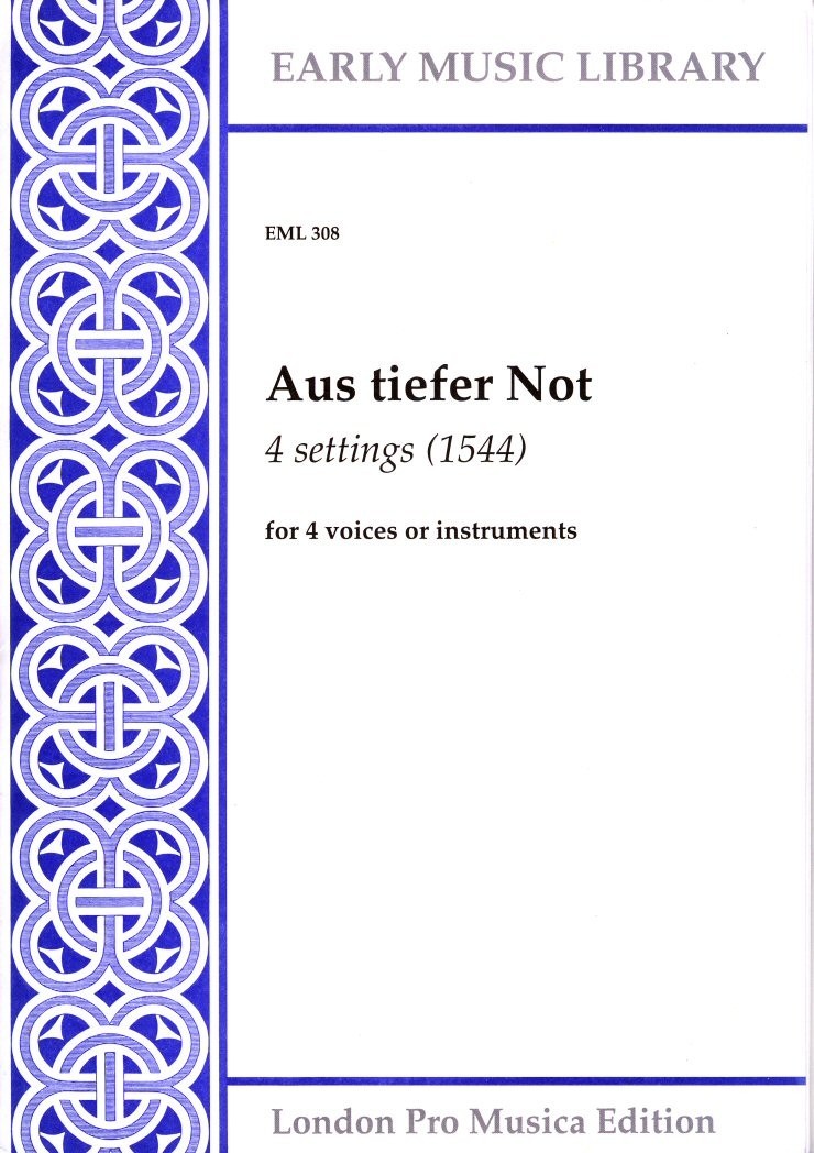 Aus tiefer Not (4 pieces)