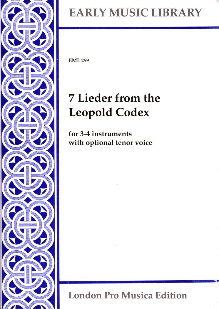 7 Lieder from the Leopold Codex
