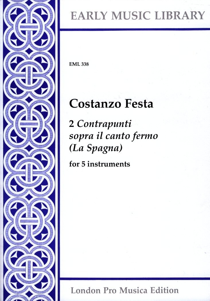 2 Contrapunti sopra il canto fermo (La Spagna)