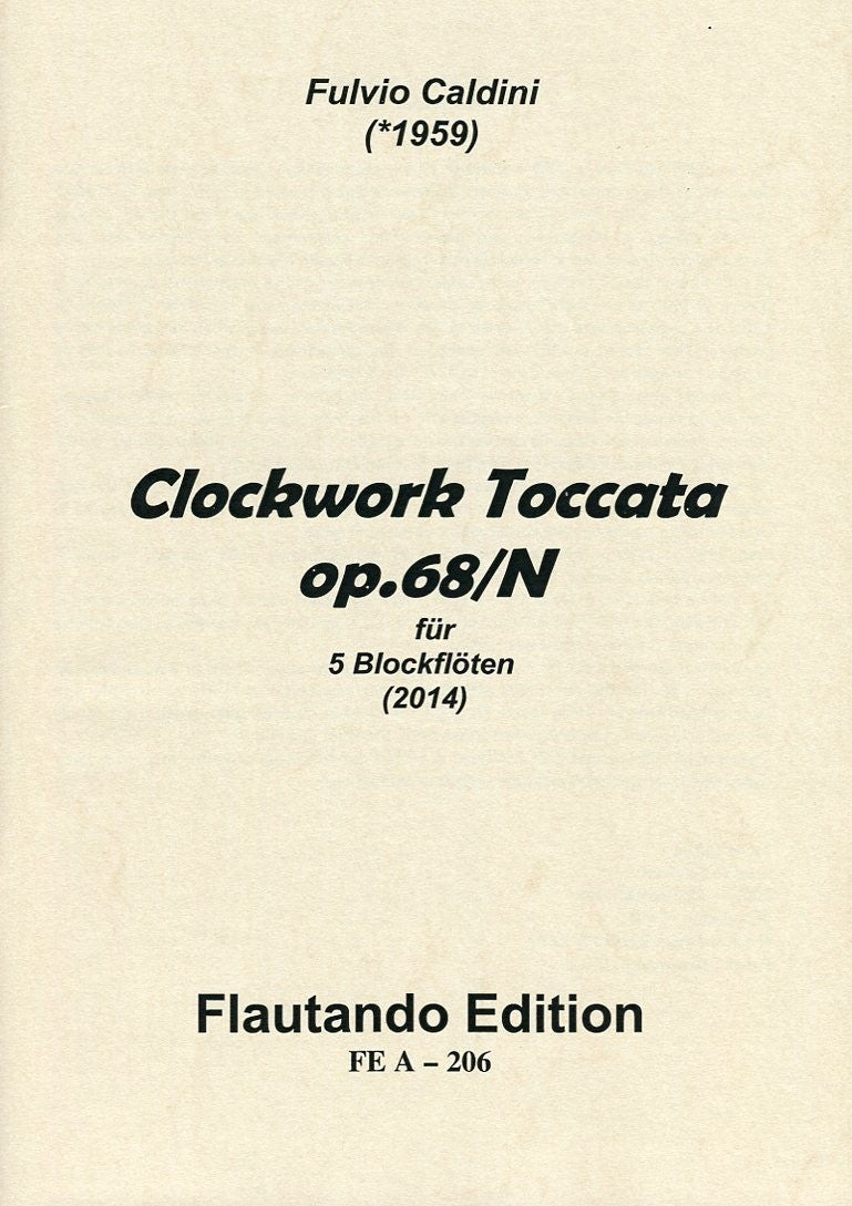 Clockwork Toccata Op 68/N