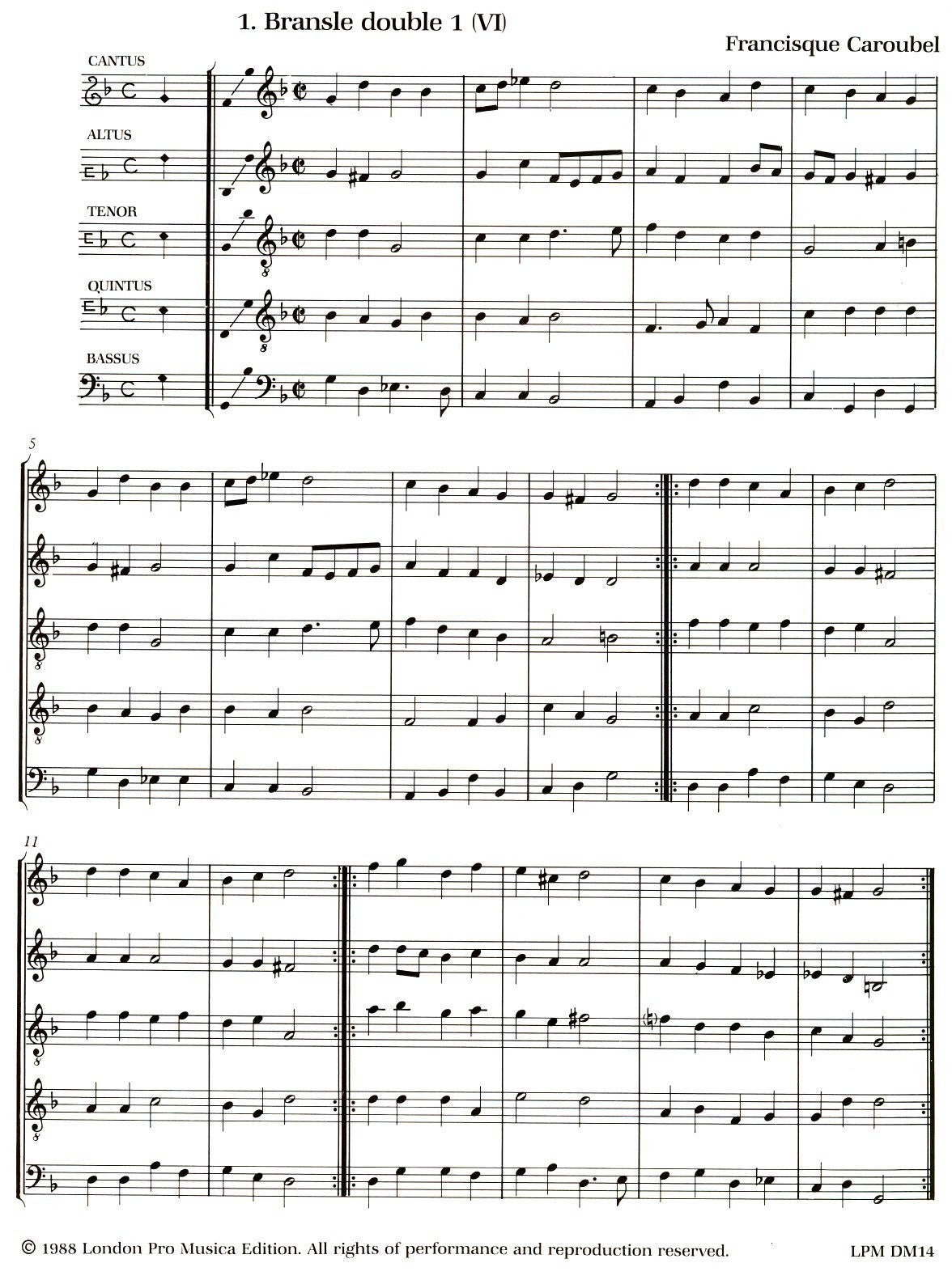 Dances from Terpsichore: Vol 4