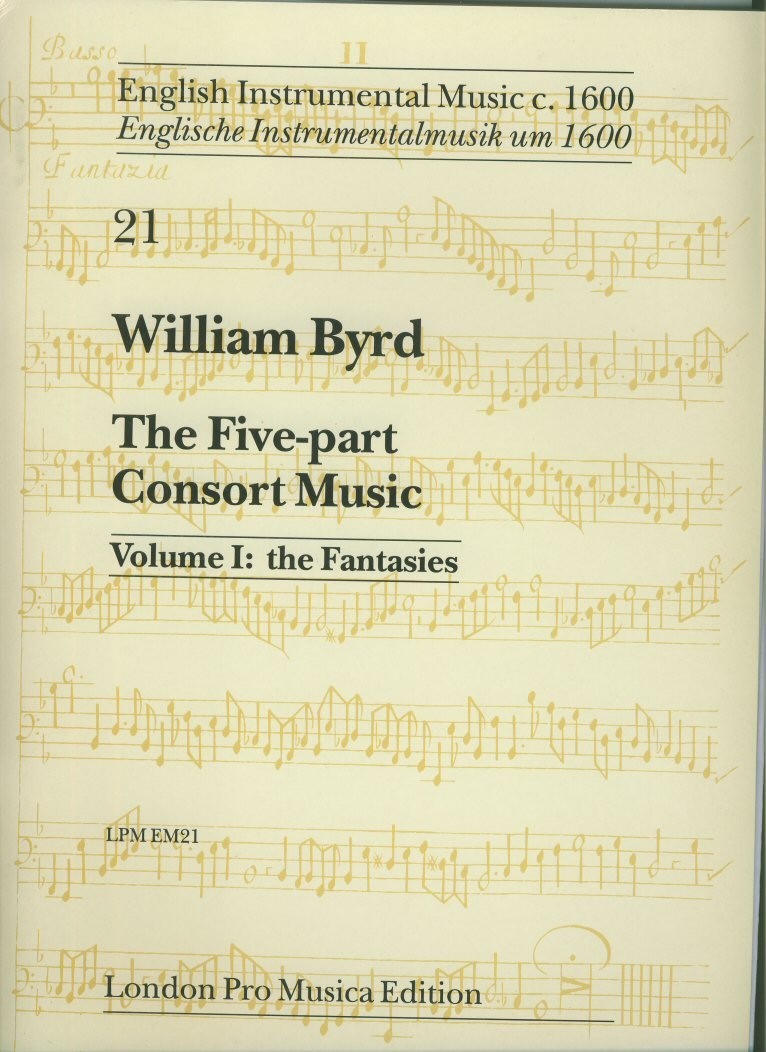 5-part Consort-Vol I:Fantasies