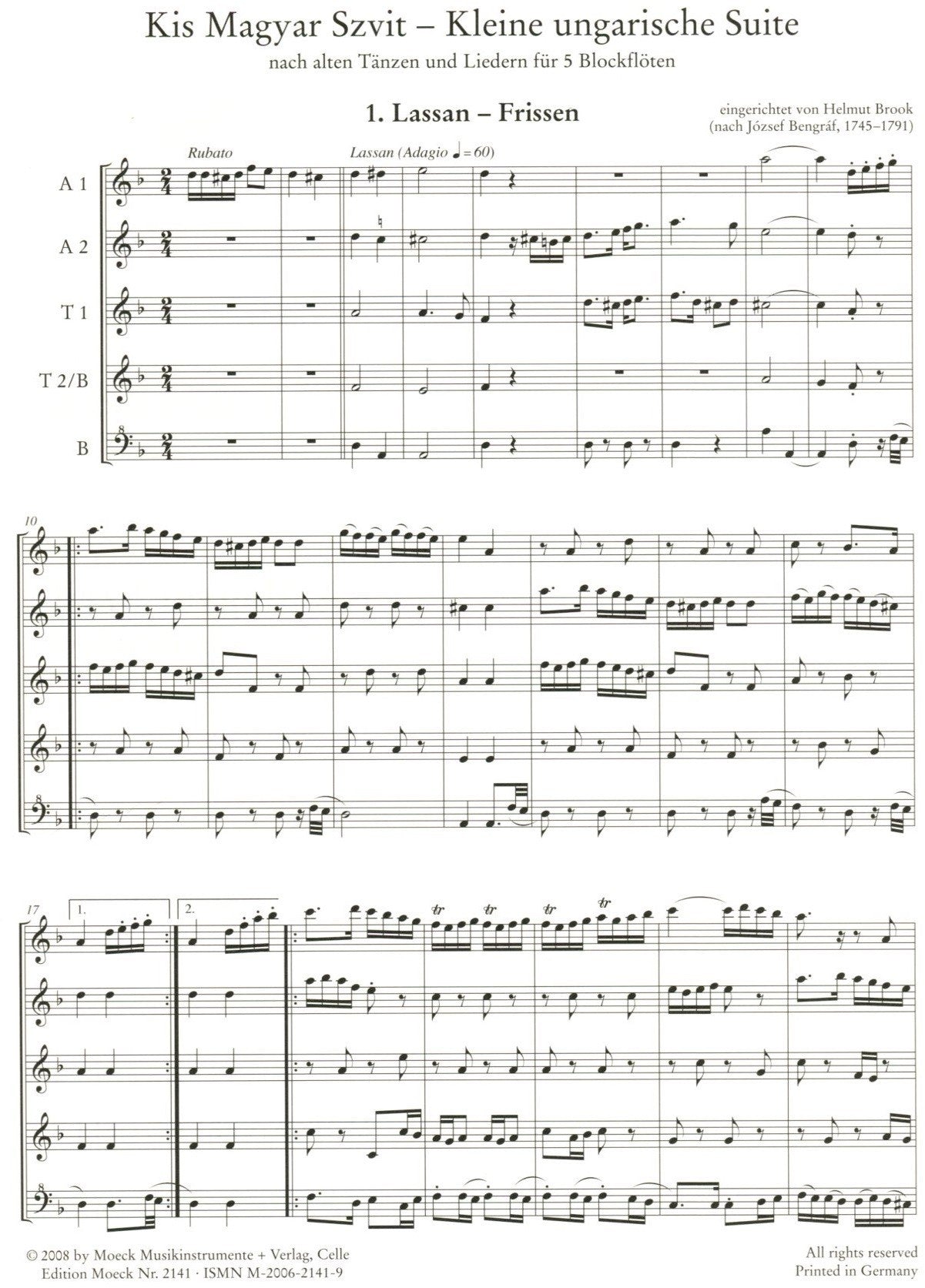 Kis Magyar Szvit [Little Hungarian Suite]