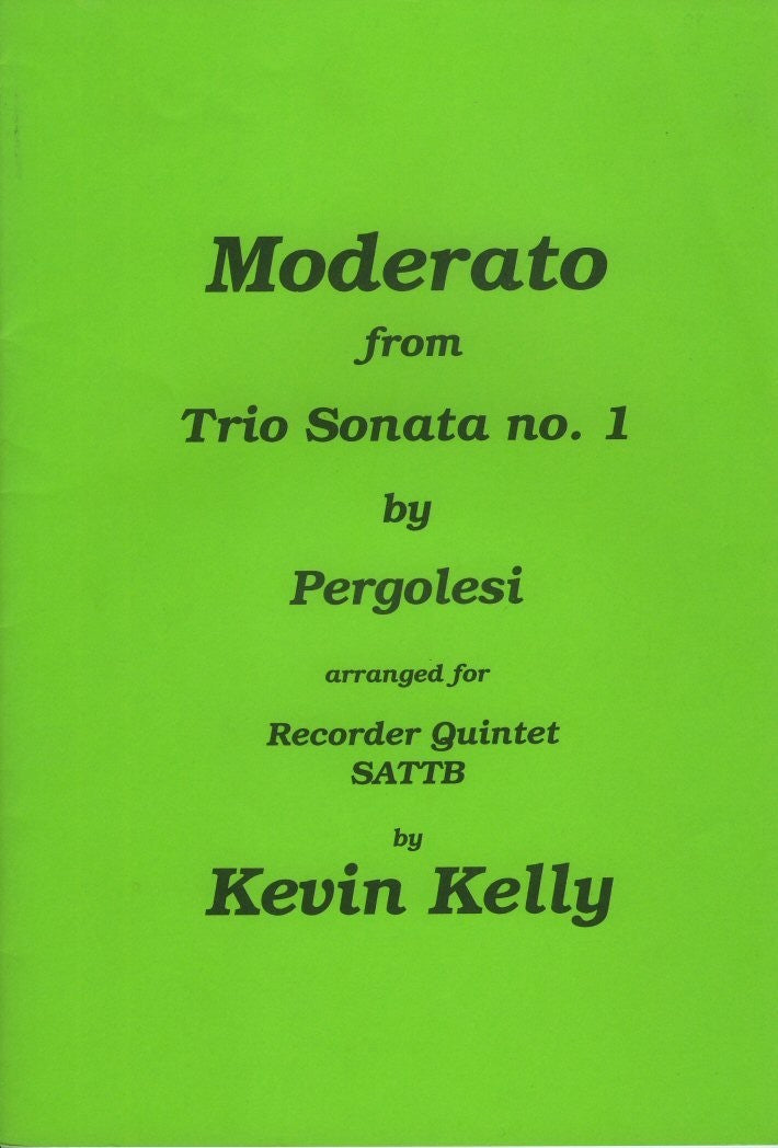 Moderato from Trio Sonata No1