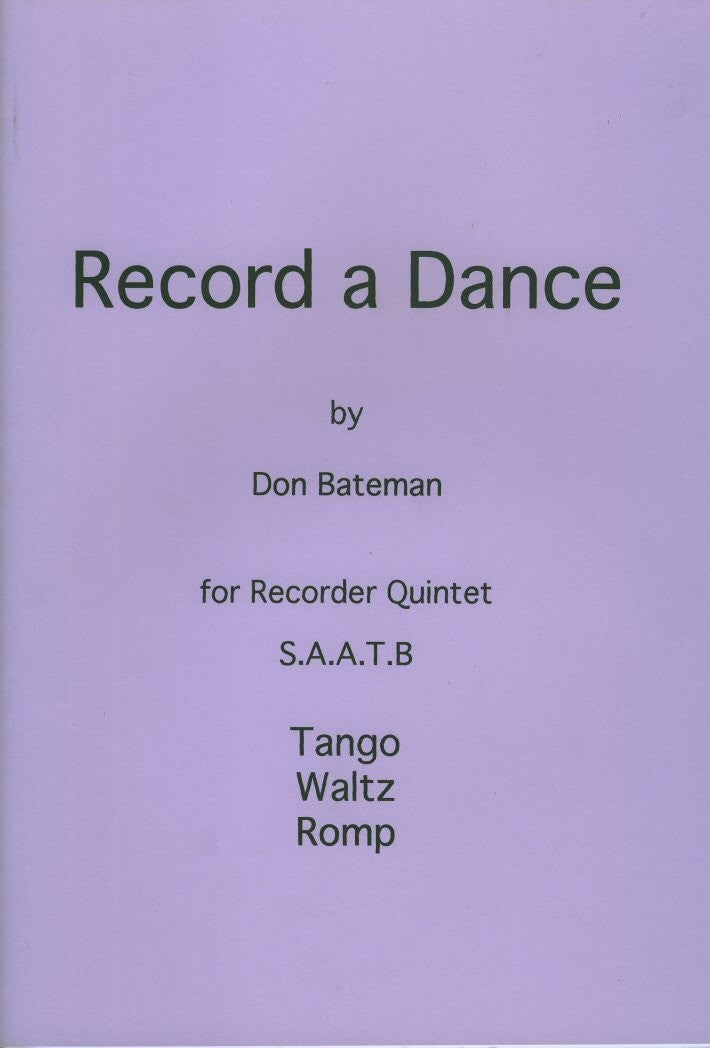 Record a Dance