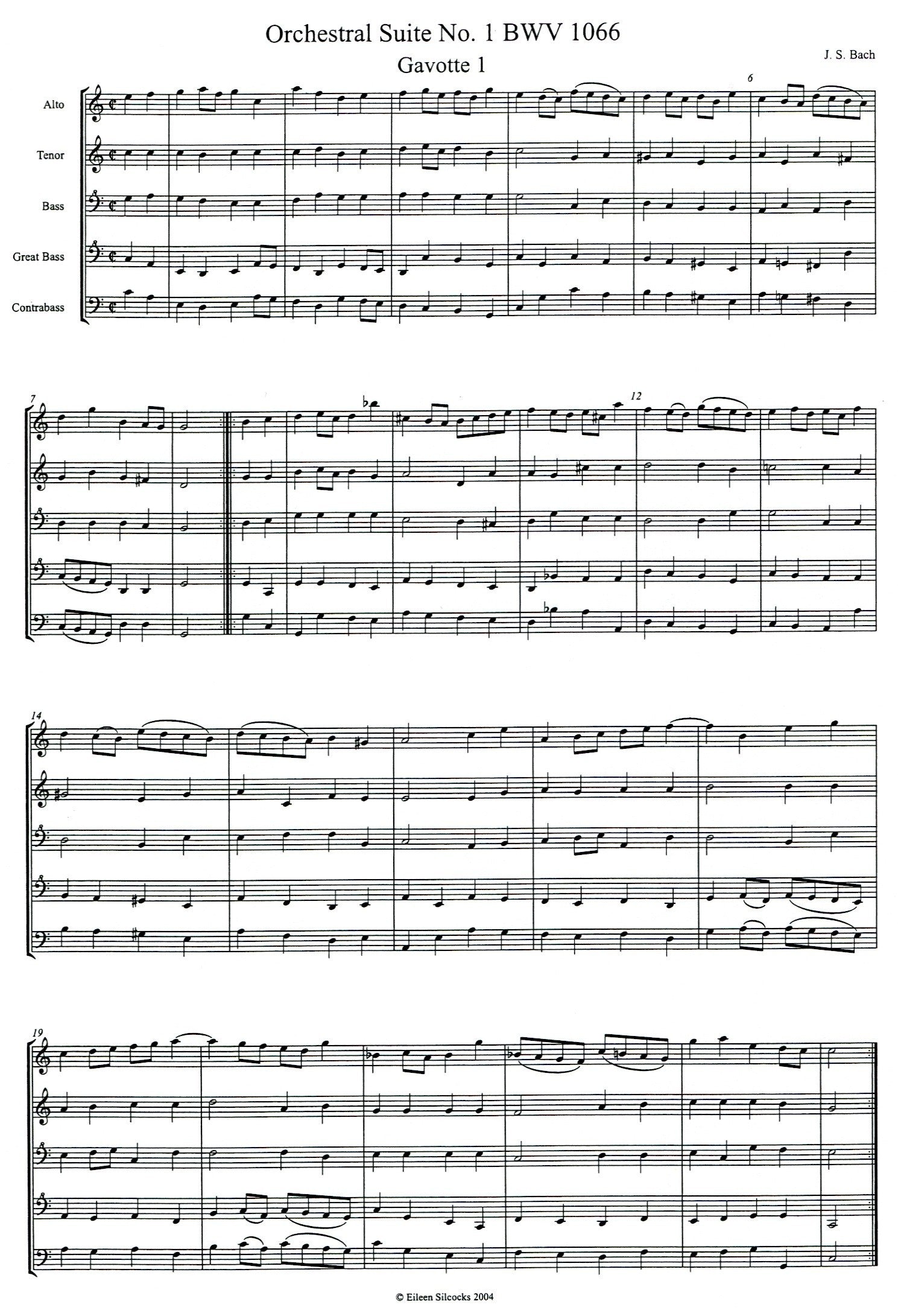 Orchestral Suite No 1
