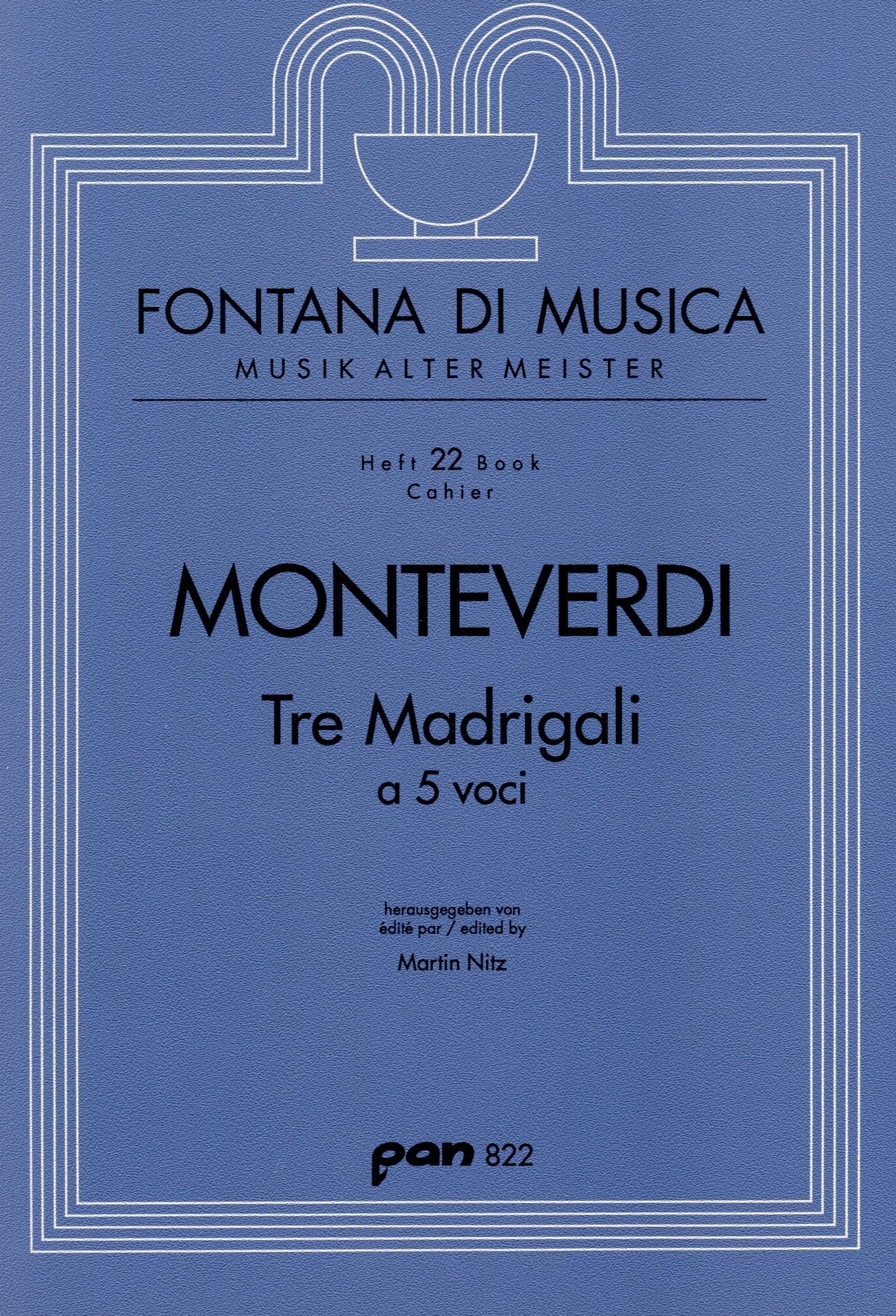 Tre Madrigali a 5 voci